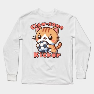 Clawsome Football player Long Sleeve T-Shirt